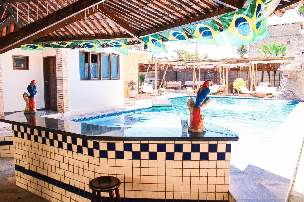 Hotel Pousada Mahon Mar Praia do Frances Bagian luar foto